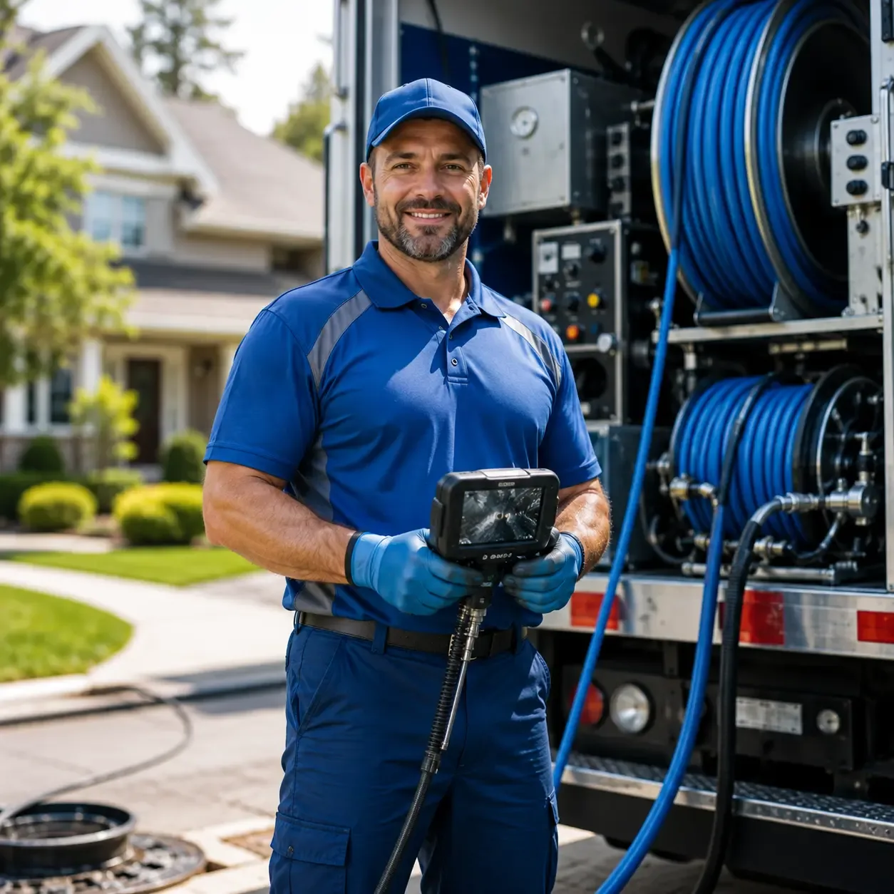 Local outdoor drain cleaning specialists in Mountain View, OK